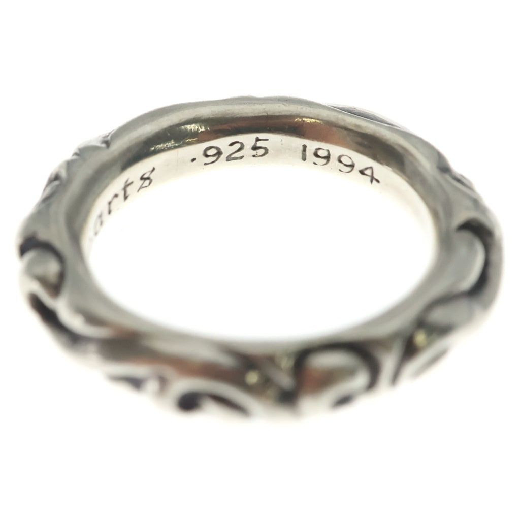 CHROME HEARTS(クロムハーツ) SCRL BAND スクロールバンド リング シルバー BCA351