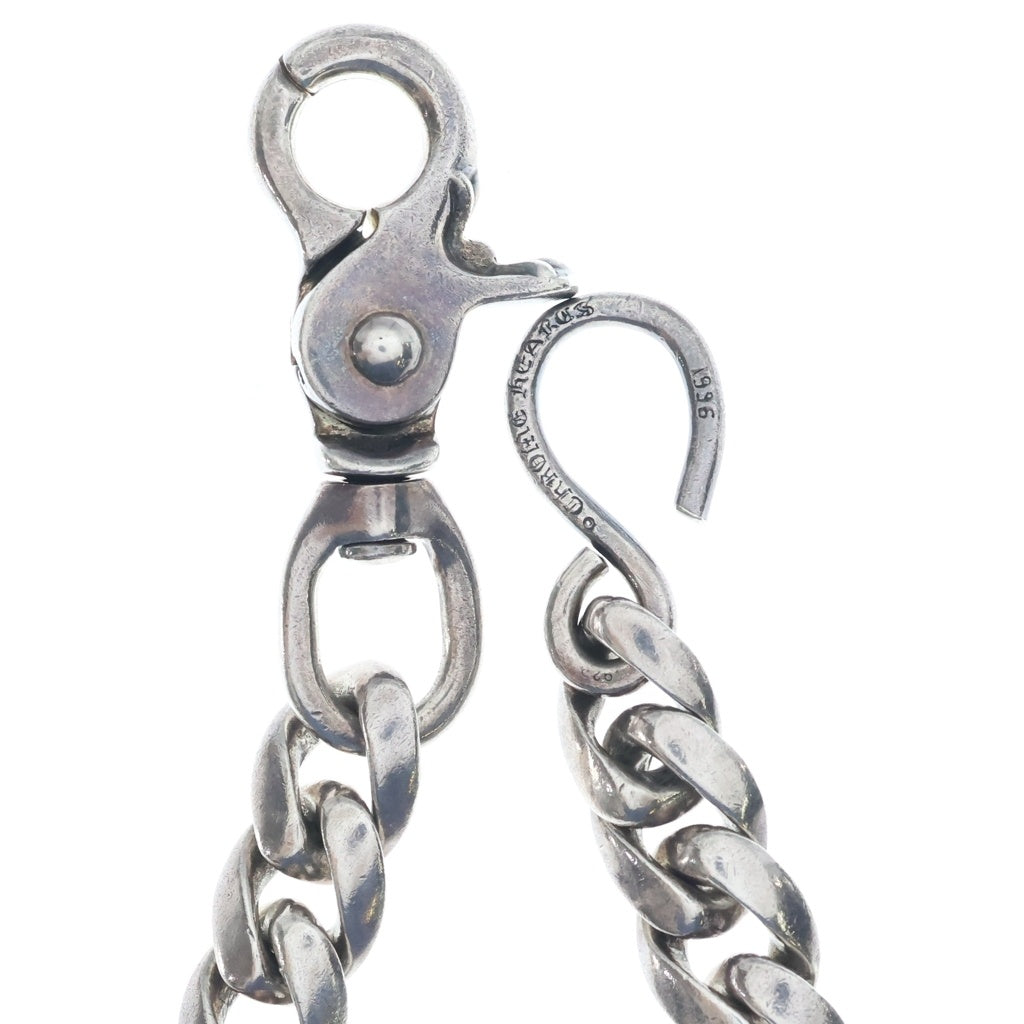 CHROME HEARTS(クロムハーツ) CLASSIC LONG-T/1クリップロングクラシック ウォレットチェーン シルバー