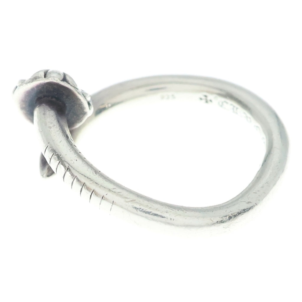 CHROME HEARTS(クロムハーツ) NAIL CRSBALL ネイル クロスボール リング シルバー BCA349