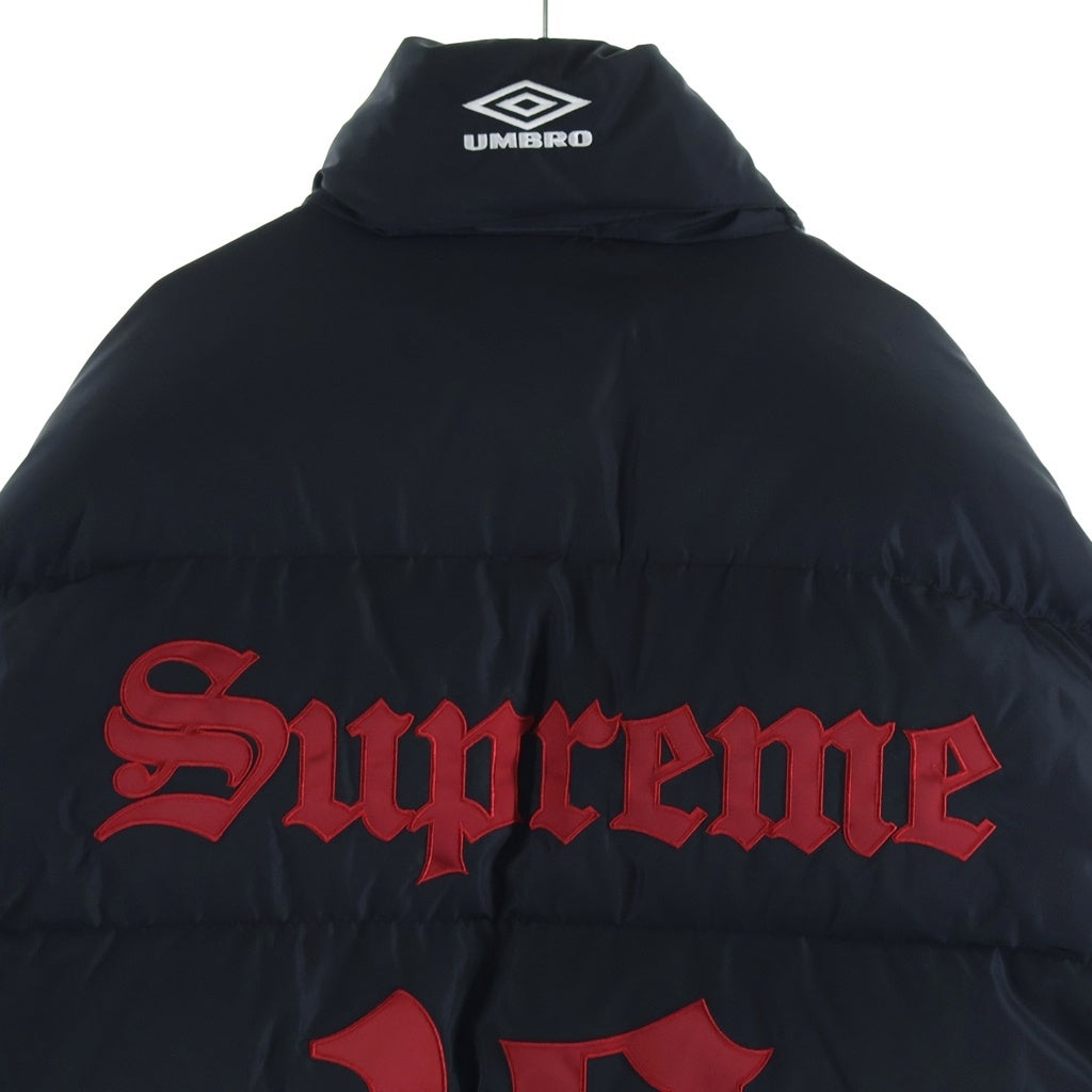 SUPREME(シュプリーム) 25AW x Umbro Down Puffer Jacket アンブロ ダウン パファー ダウンジャケット ブラック