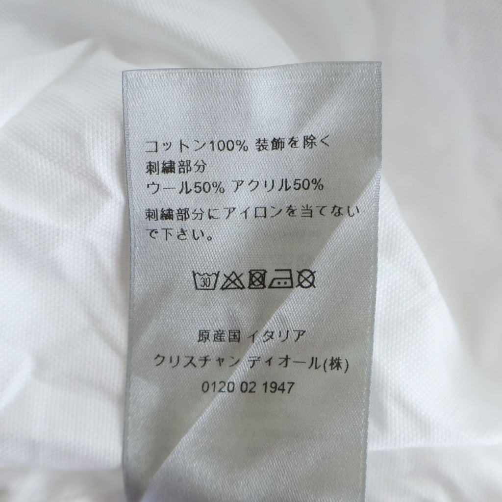 Christian Dior(クリスチャンディオール) ×Denim Tears フロントロゴ半袖シャツ ホワイト 393C532A5820