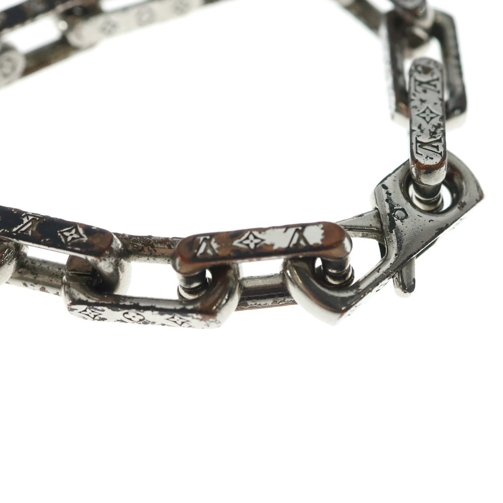 LOUIS VUITTON(ルイヴィトン) ブレスレット・モノグラム チェーン メタル ブレスレット チェーンブレスレット シルバー M64223 レディース