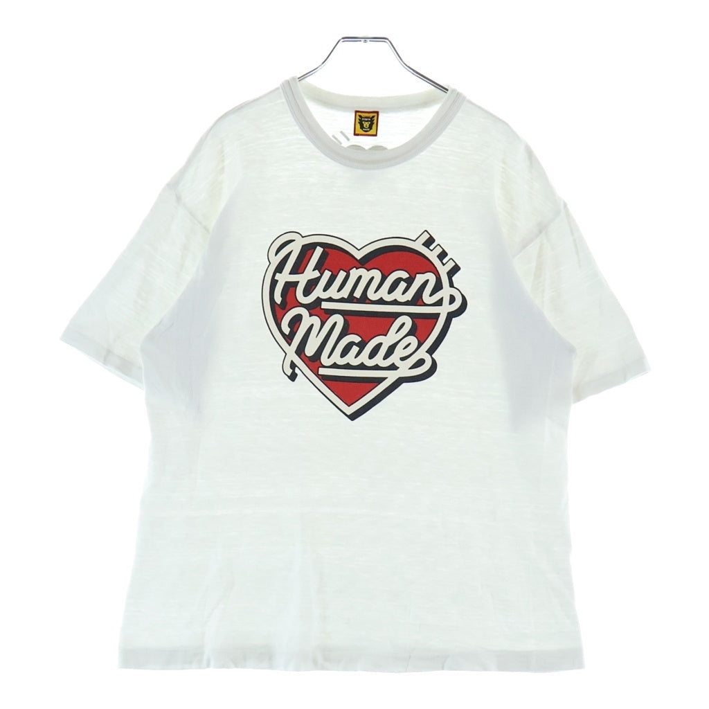 HUMAN MADE(ヒューマンメイド) Graphic Tee グラフィック ハートロゴ 半袖Tシャツカットソー ホワイト