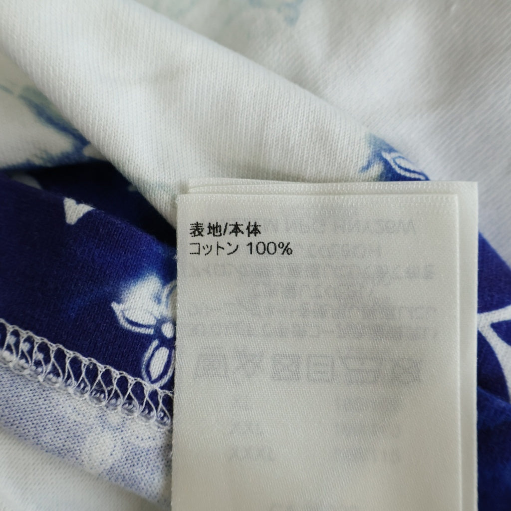 LOUIS VUITTON(ルイヴィトン) 2AW NPG モノグラムバンダナプリント クルーネック半袖Tシャツ ブルー HNY26W
