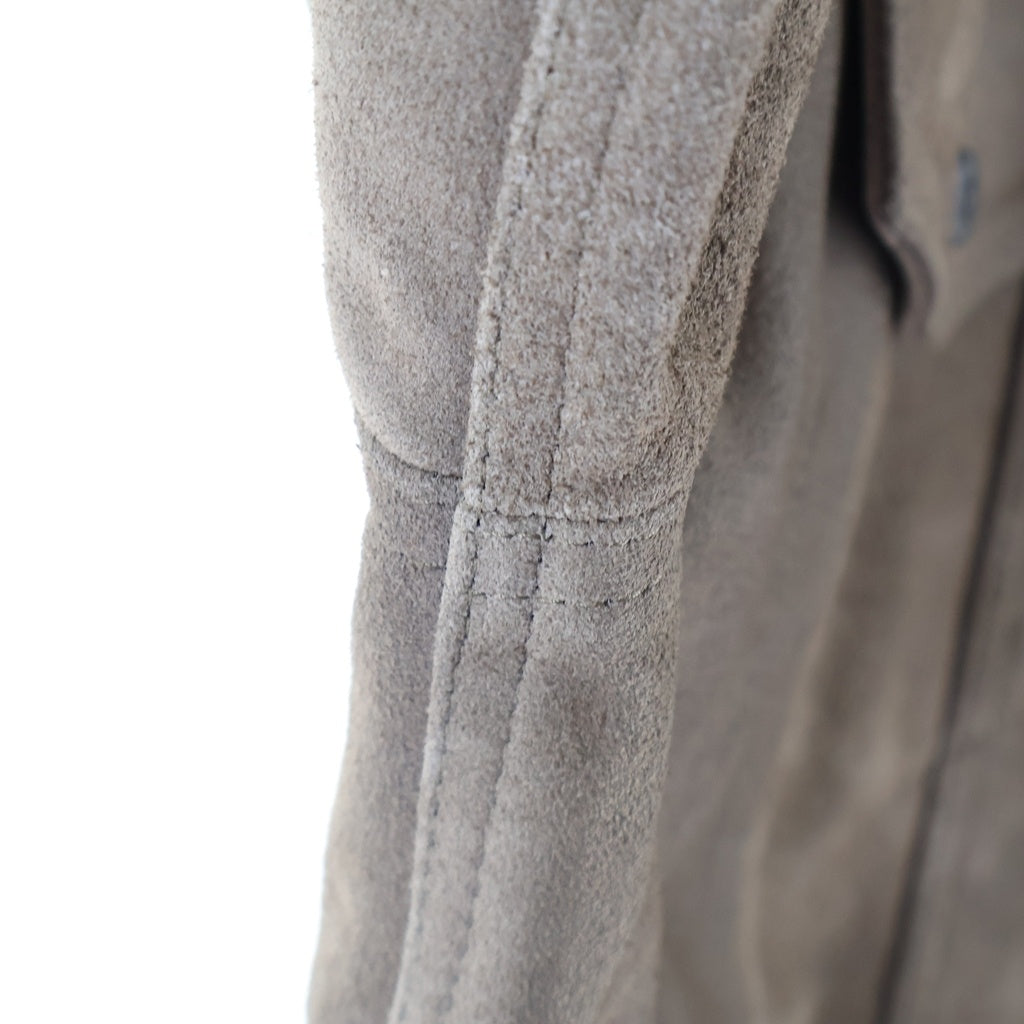 WACKO MARIA(ワコマリア) SUEDE LEATHER TRUCKER JACKET スエード レザートラッカージャケット ベージュ