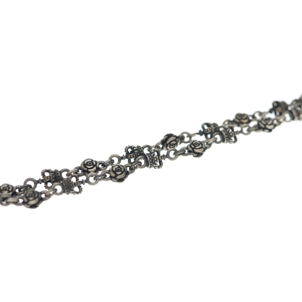 Justin Davis(ジャスティンデイヴィス) WICKED ROSE CHAIN ウィキッド ローズ チェーンネックレス シルバー