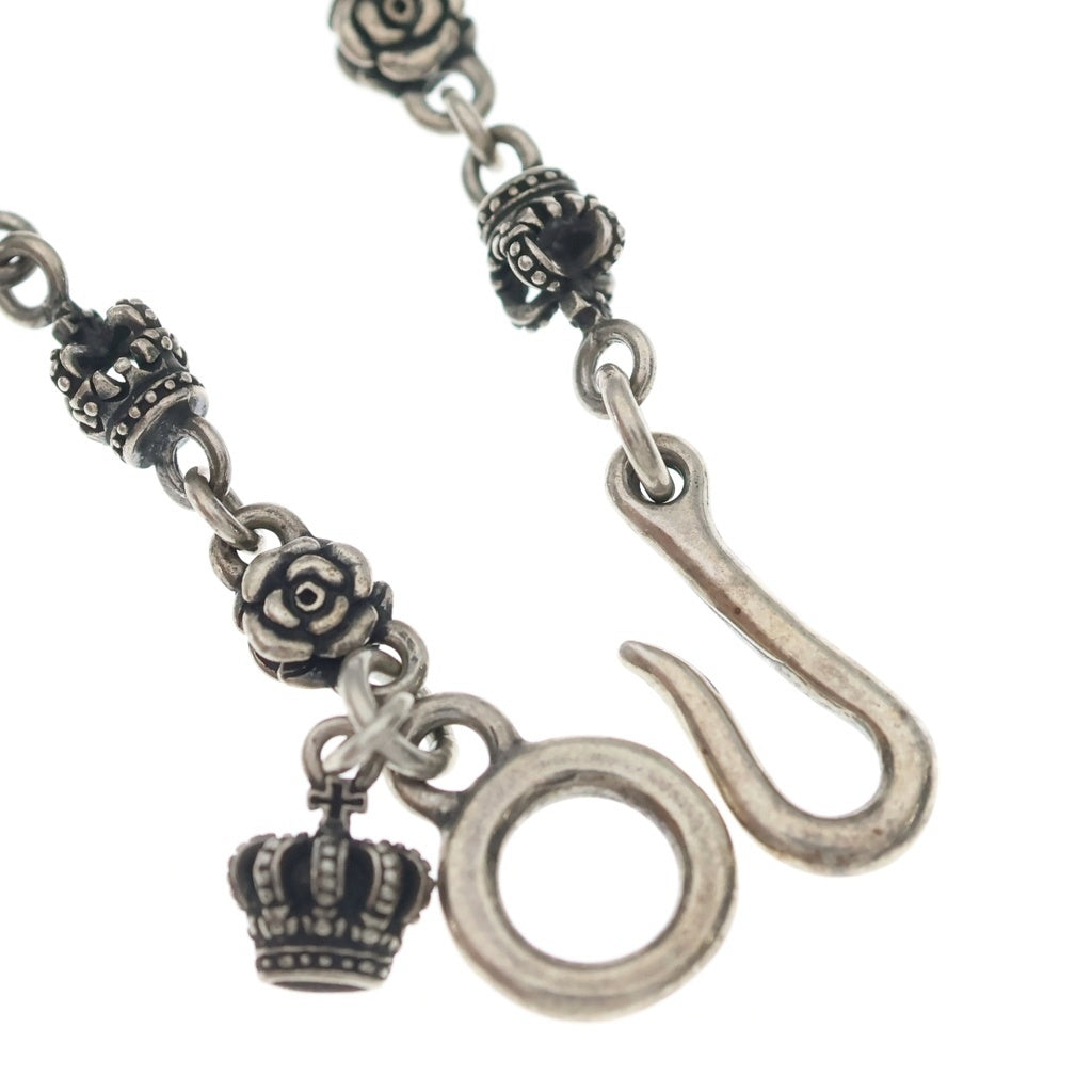 Justin Davis(ジャスティンデイヴィス) WICKED ROSE CHAIN ウィキッド ローズ チェーンネックレス シルバー