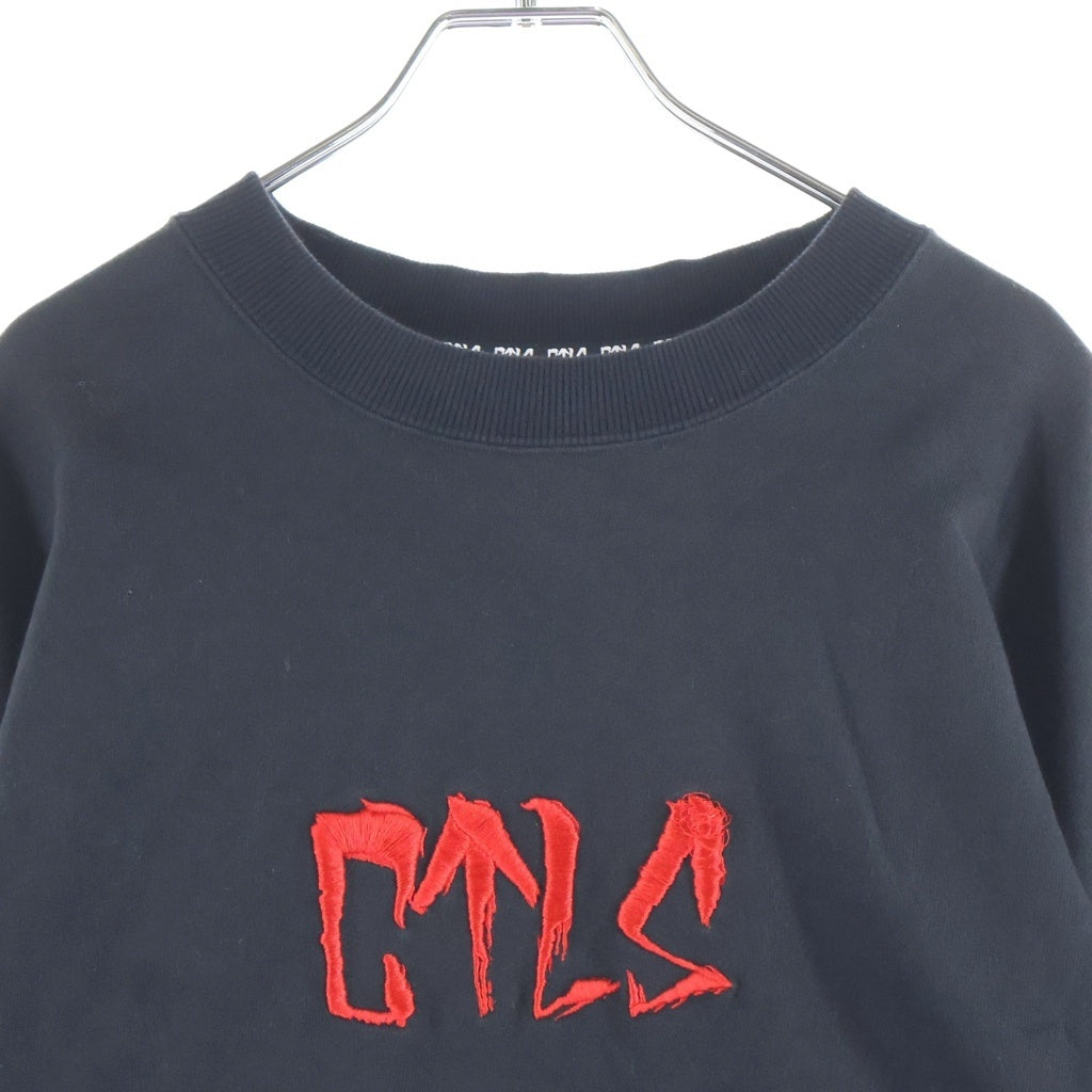 cvtvlist(カタリスト) フロント バックロゴ刺繍 クルーネックスウェットトレーナー 2501100302