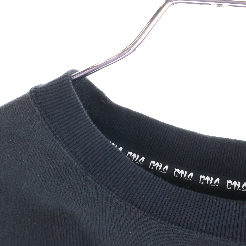 cvtvlist(カタリスト) フロント バックロゴ刺繍 クルーネックスウェットトレーナー 2501100302