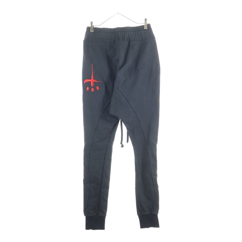cvtvlist(カタリスト) USUAL SWEAT PANTS ロゴエンブロイダリー ユージュアル スウエット イージーパンツ ブラック 2501100401