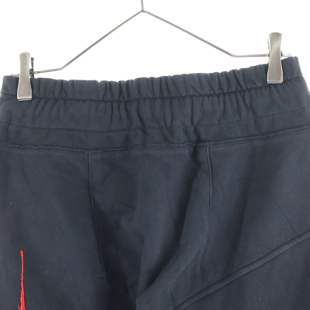 cvtvlist(カタリスト) USUAL SWEAT PANTS ロゴエンブロイダリー ユージュアル スウエット イージーパンツ ブラック 2501100401