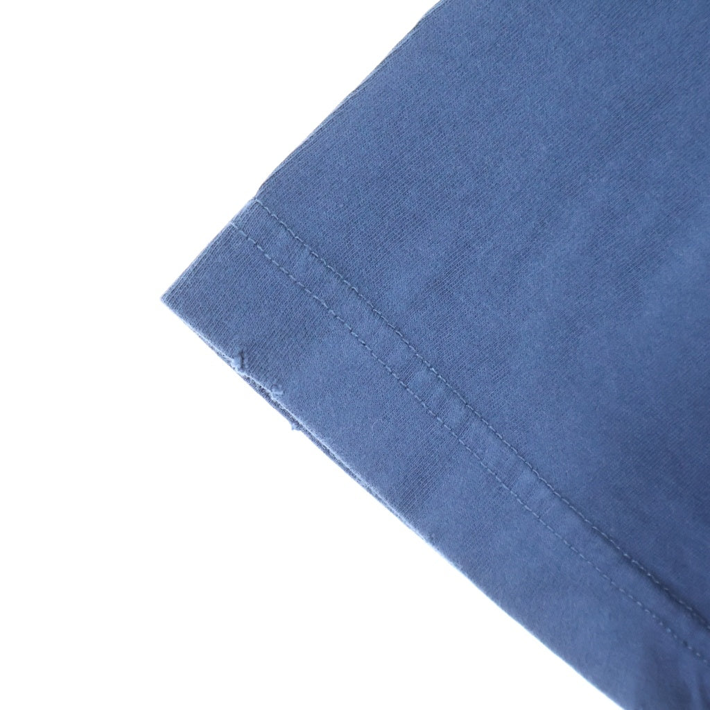 BALENCIAGA(バレンシアガ) BB Logo Tee ロゴ刺繍 クルーネック半袖Tシャツ ネイビー764235 764235 TSVC9