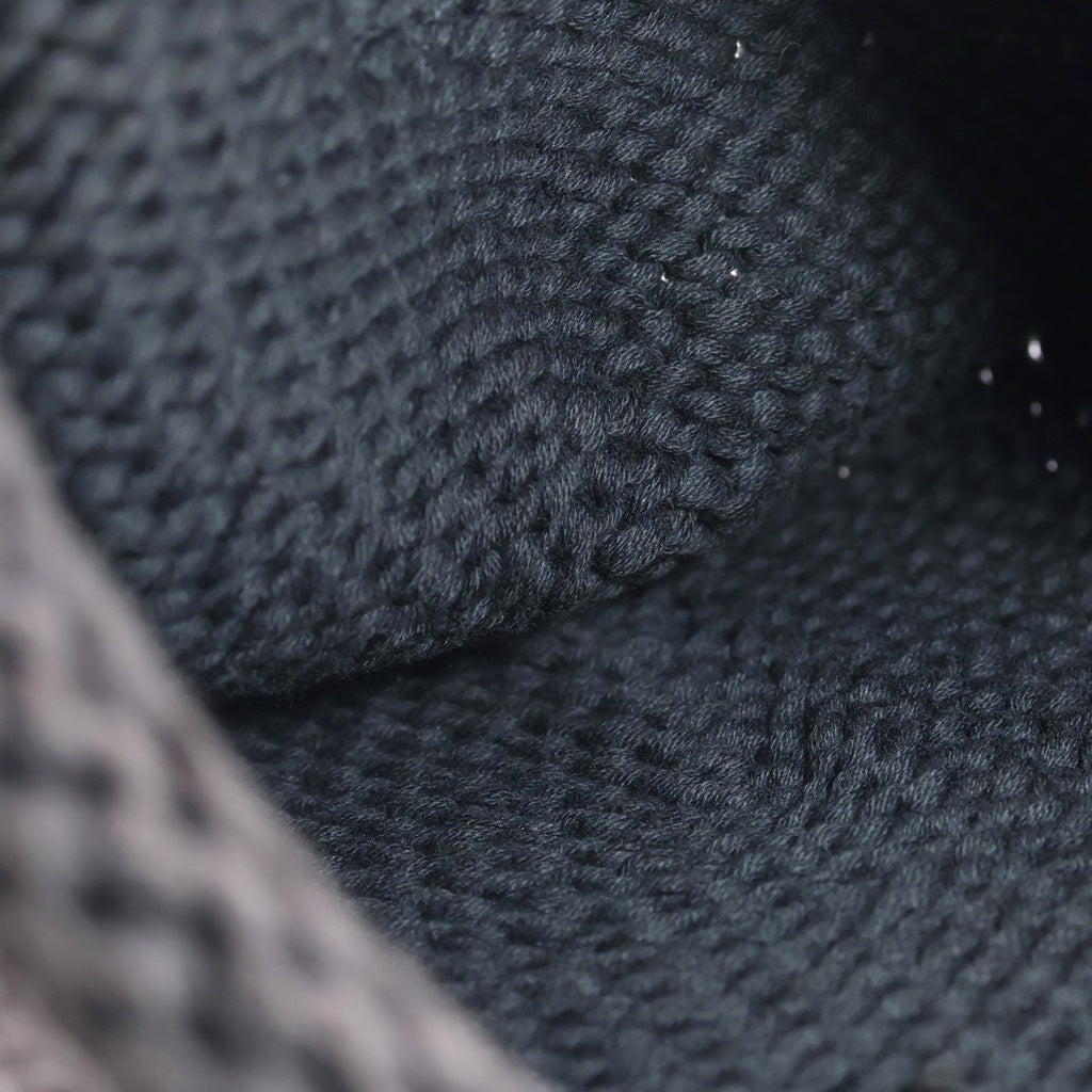 CHROME HEARTS(クロムハーツ) OLD BEANIE CROSS PATCH オールド クロスパッチ付き ビーニー ニット帽子 ブラック