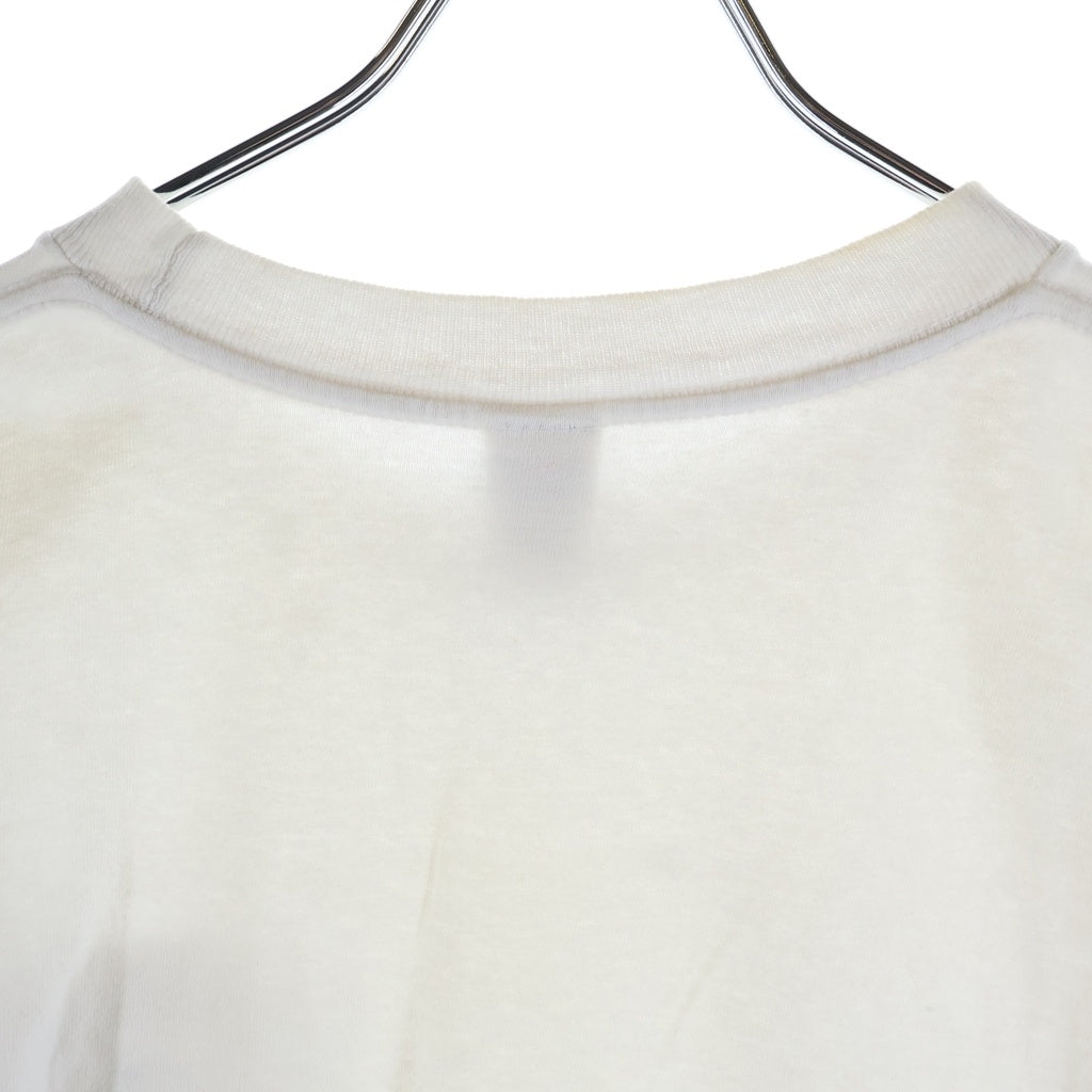 CHROME HEARTS(クロムハーツ) OLD T BAR FLUER S/S TEE オールド Tバー BSフレアプリント半袖Tシャツ ホワイト