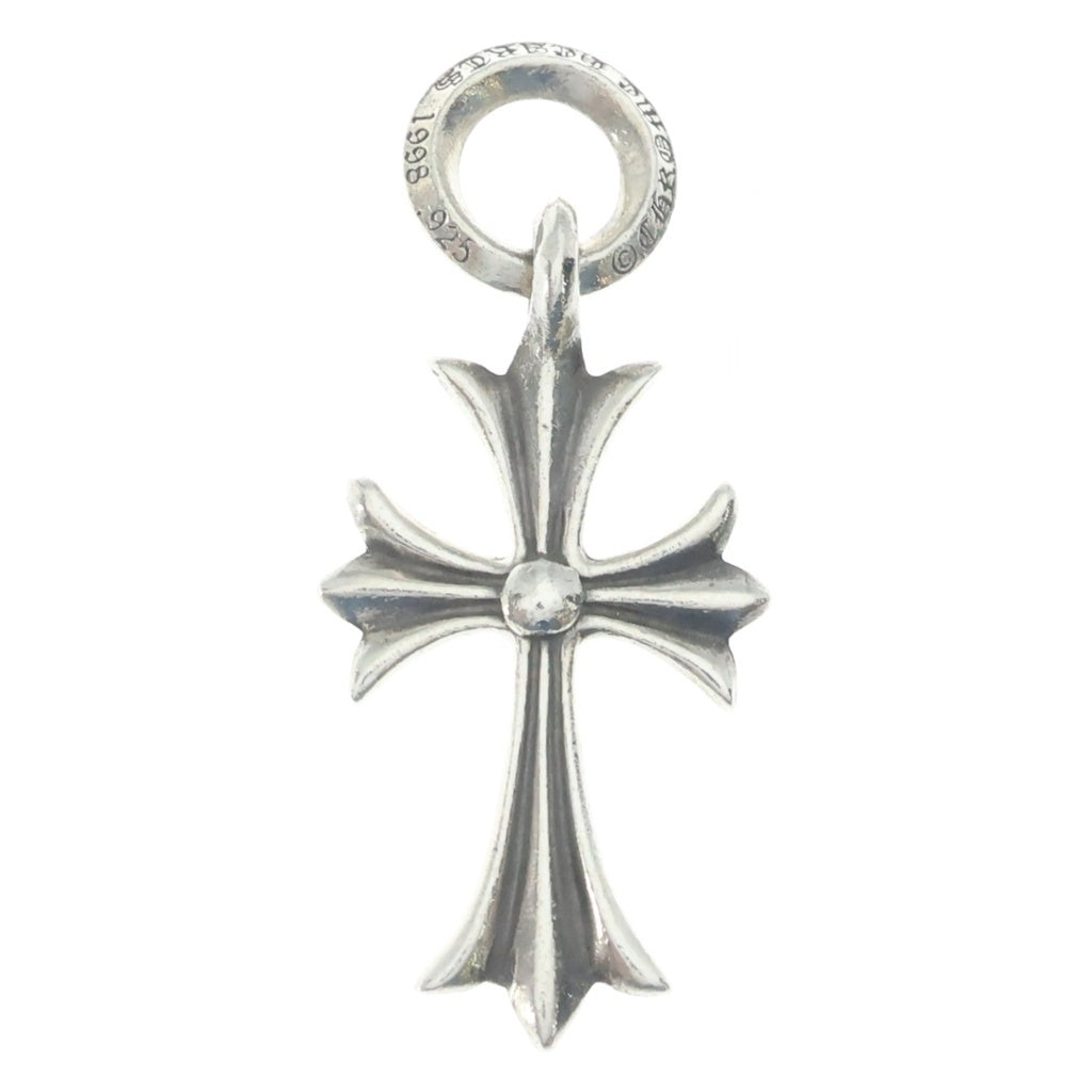 CHROME HEARTS(クロムハーツ) TINY CH CROSS タイニーCHクロス チャーム ネックレストップ シルバー BCA382
