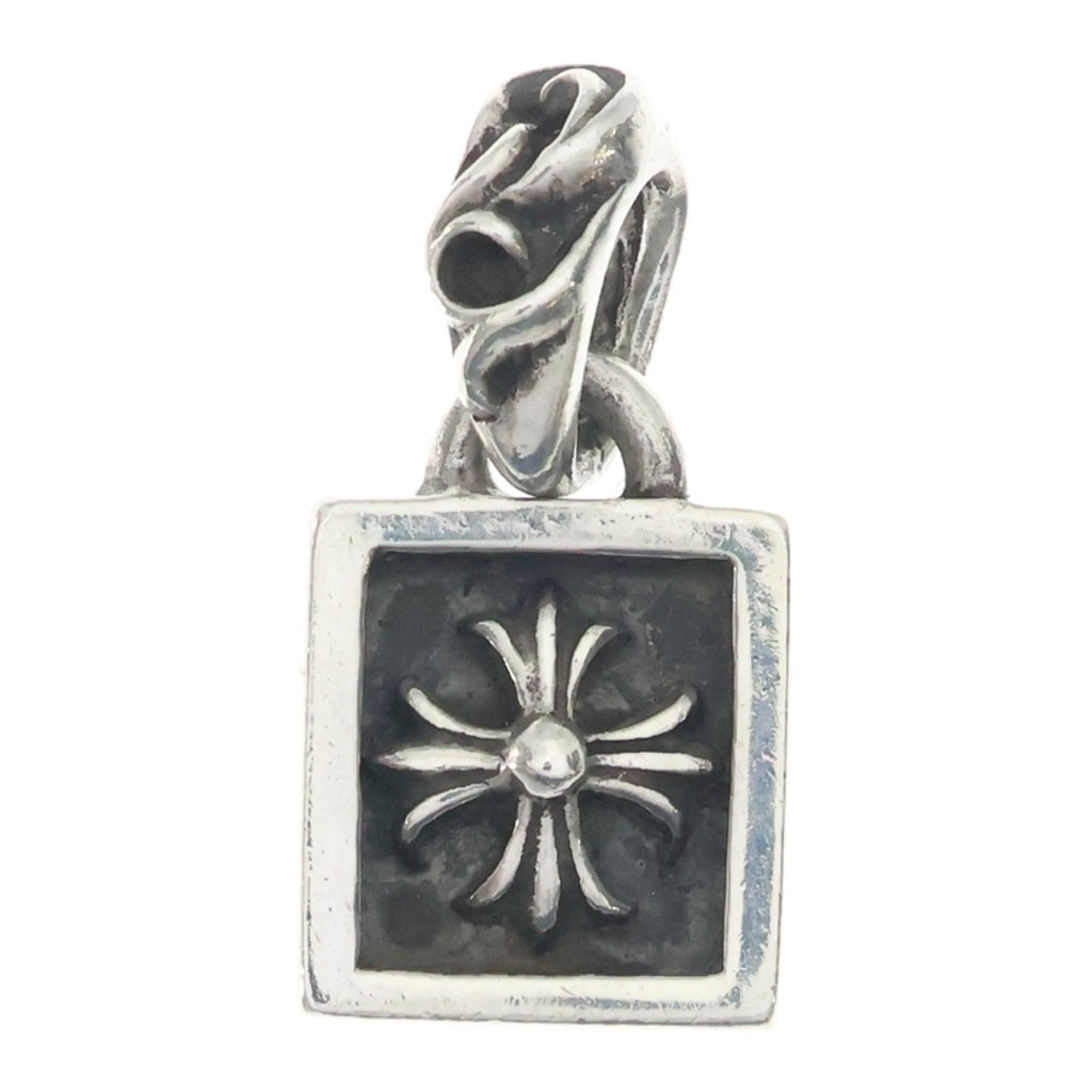 CHROME HEARTS(クロムハーツ) OLD FRAMED CH PLUS オールド フレームドCHプラス チャーム ペンダントトップ シルバー