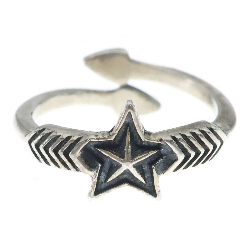 CODY SANDERSON(コディーサンダーソン) Double Arrow Small Star Ring ダブルアロースモールスターリング シルバー レディース