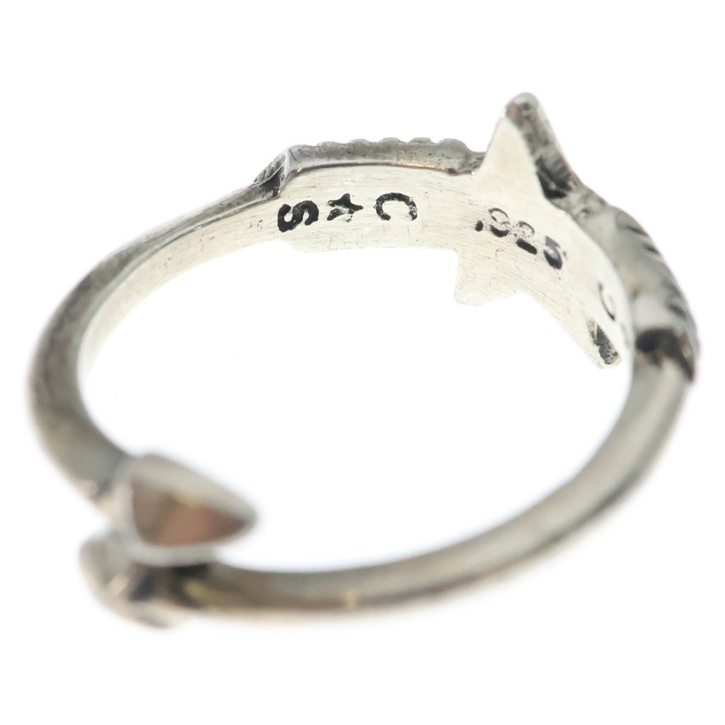 CODY SANDERSON(コディーサンダーソン) Double Arrow Small Star Ring ダブルアロースモールスターリング シルバー レディース