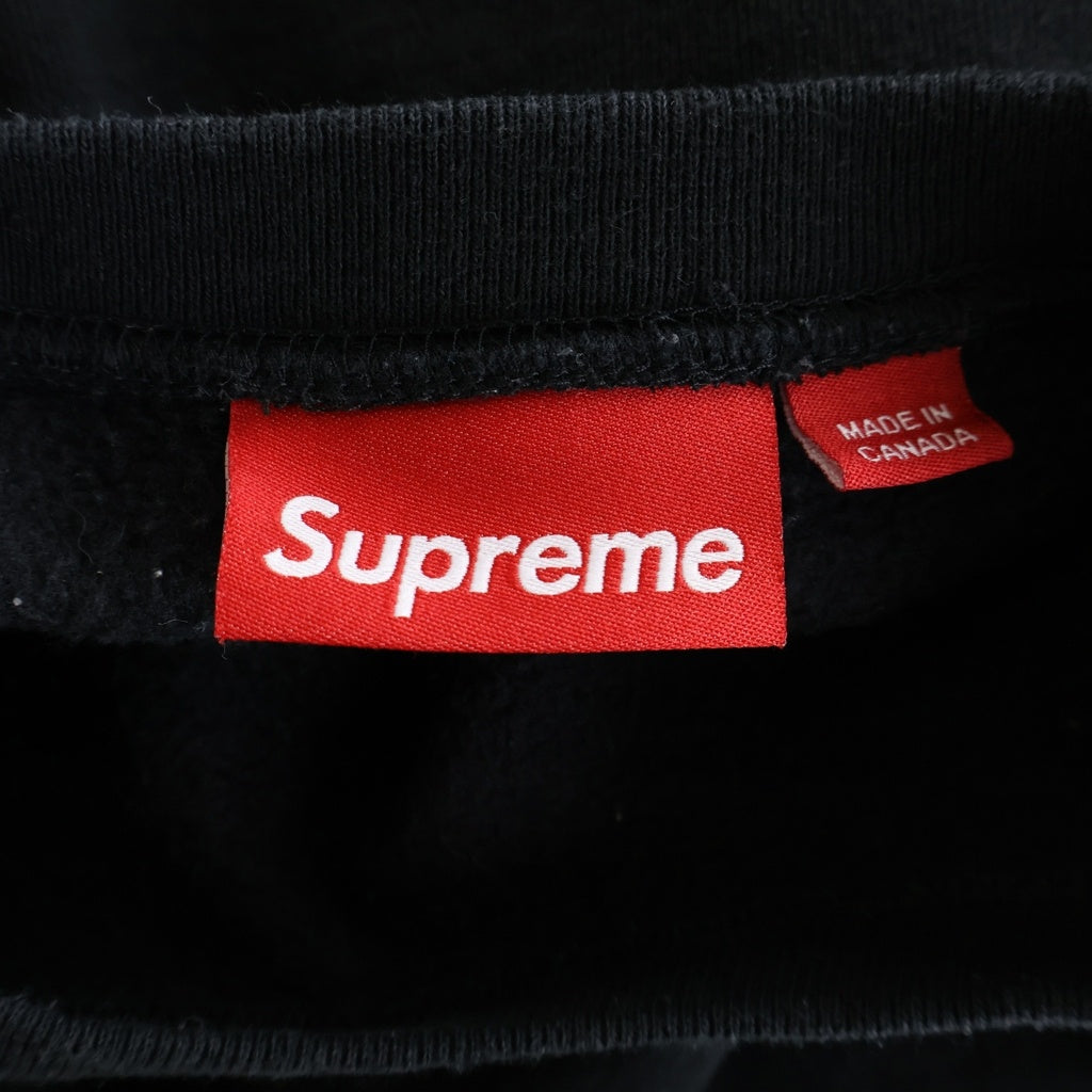 SUPREME(シュプリーム) 22AW Small Box Logo Sweatshirt スモールボックスロゴ クルーネックスウェットトレーナー ブラック