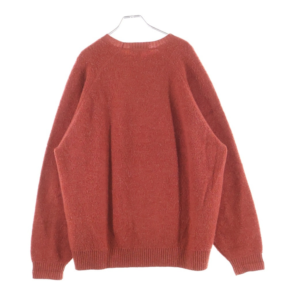 SUPREME(シュプリーム) 24AW Terry Small Box Sweater スモールボックスロゴ クルーネックセーター レッド