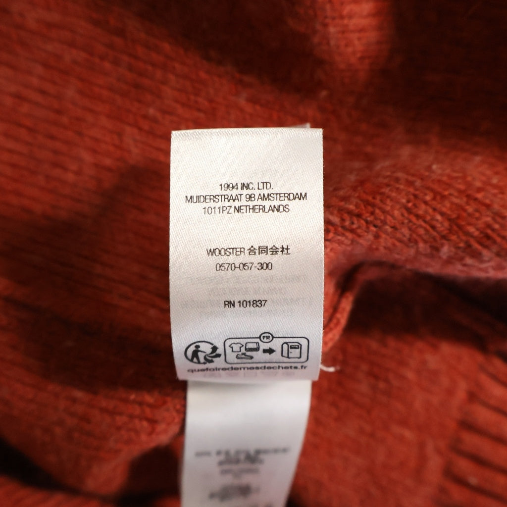 SUPREME(シュプリーム) 24AW Terry Small Box Sweater スモールボックスロゴ クルーネックセーター レッド