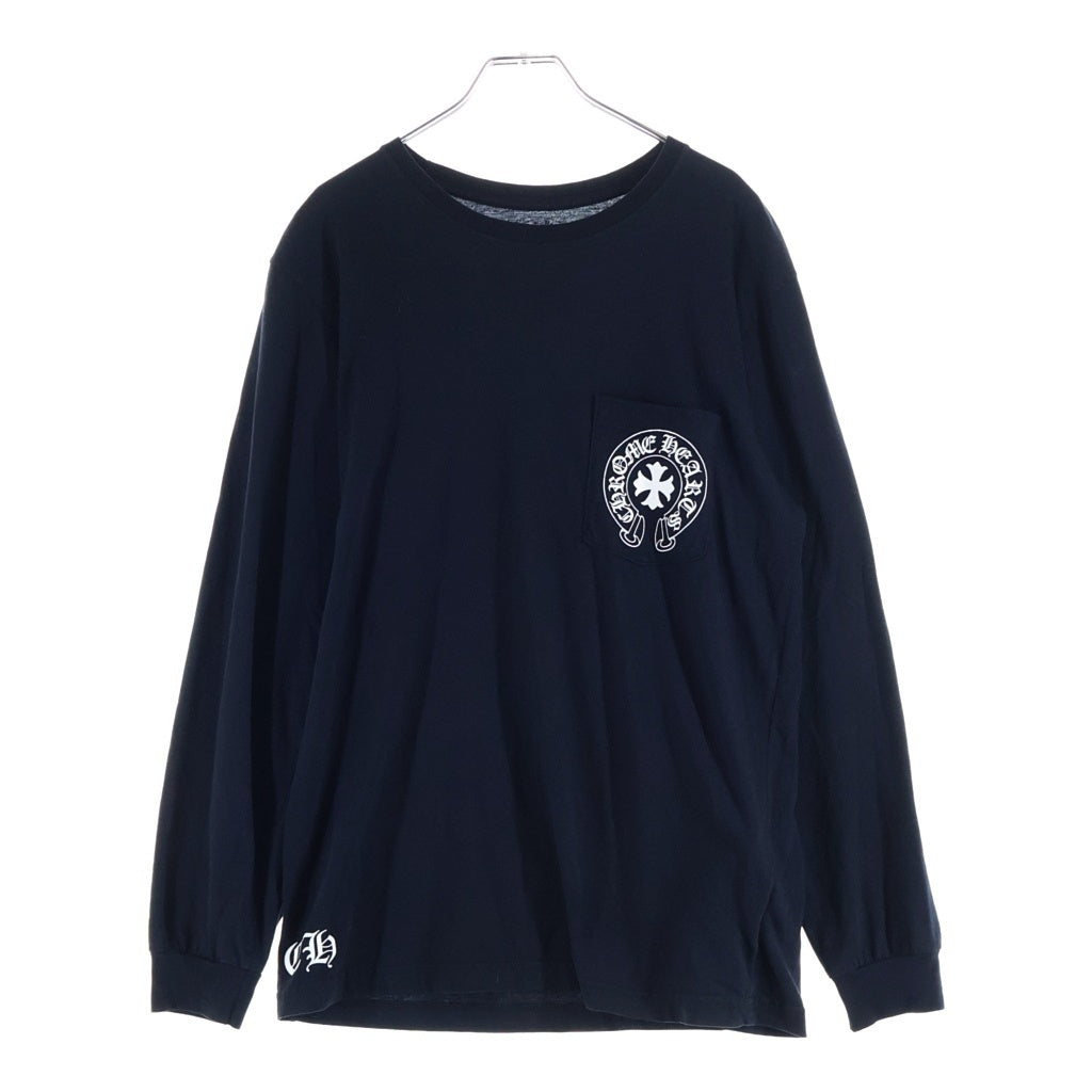 CHROME HEARTS(クロムハーツ) MADE IN HOLLYWOOD L/S Tee メイドインハリウッド 長袖Tシャツカットソー ブラック