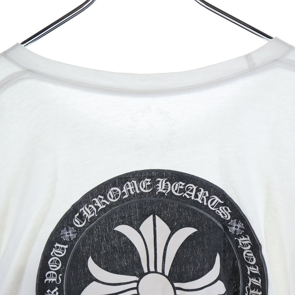 CHROME HEARTS(クロムハーツ) CH PLUS L/S Tee CHプラス 長袖Tシャツカットソー ホワイト