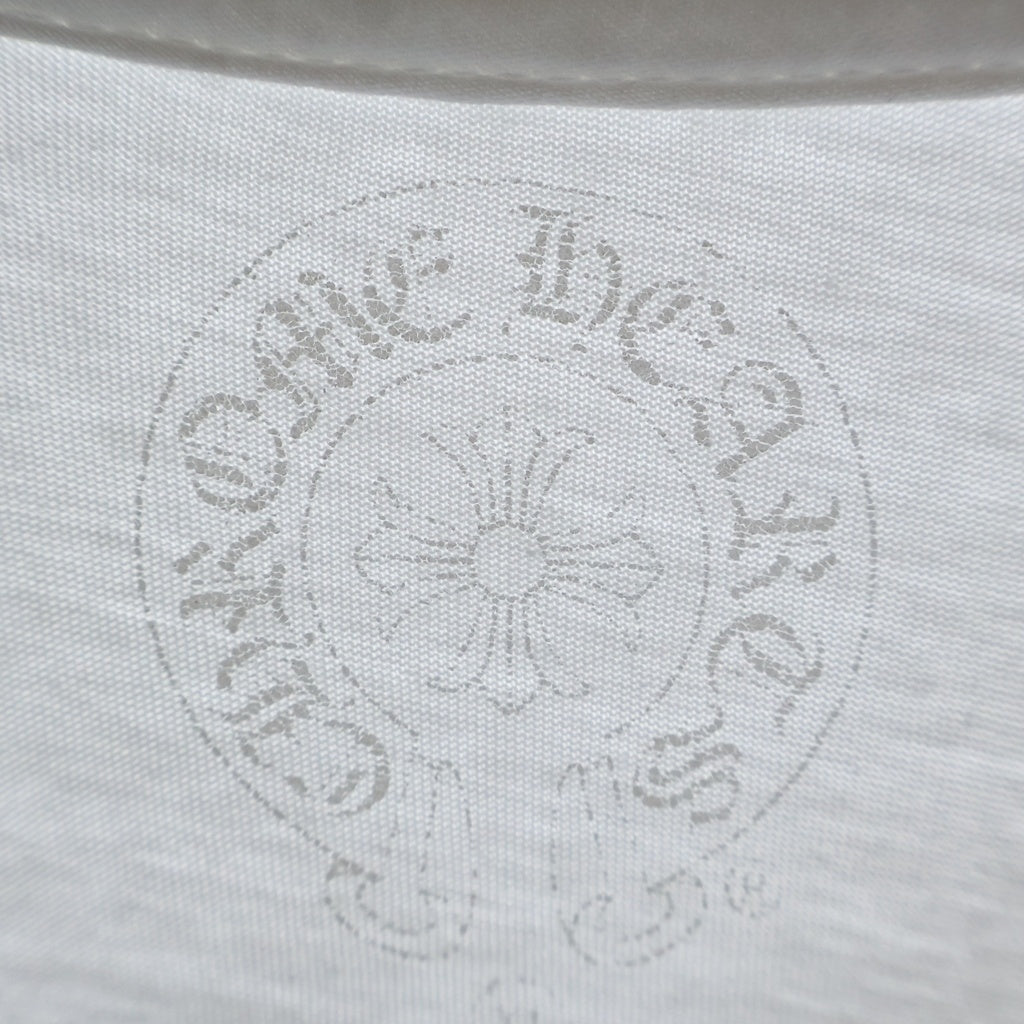CHROME HEARTS(クロムハーツ) CH PLUS L/S Tee CHプラス 長袖Tシャツカットソー ホワイト
