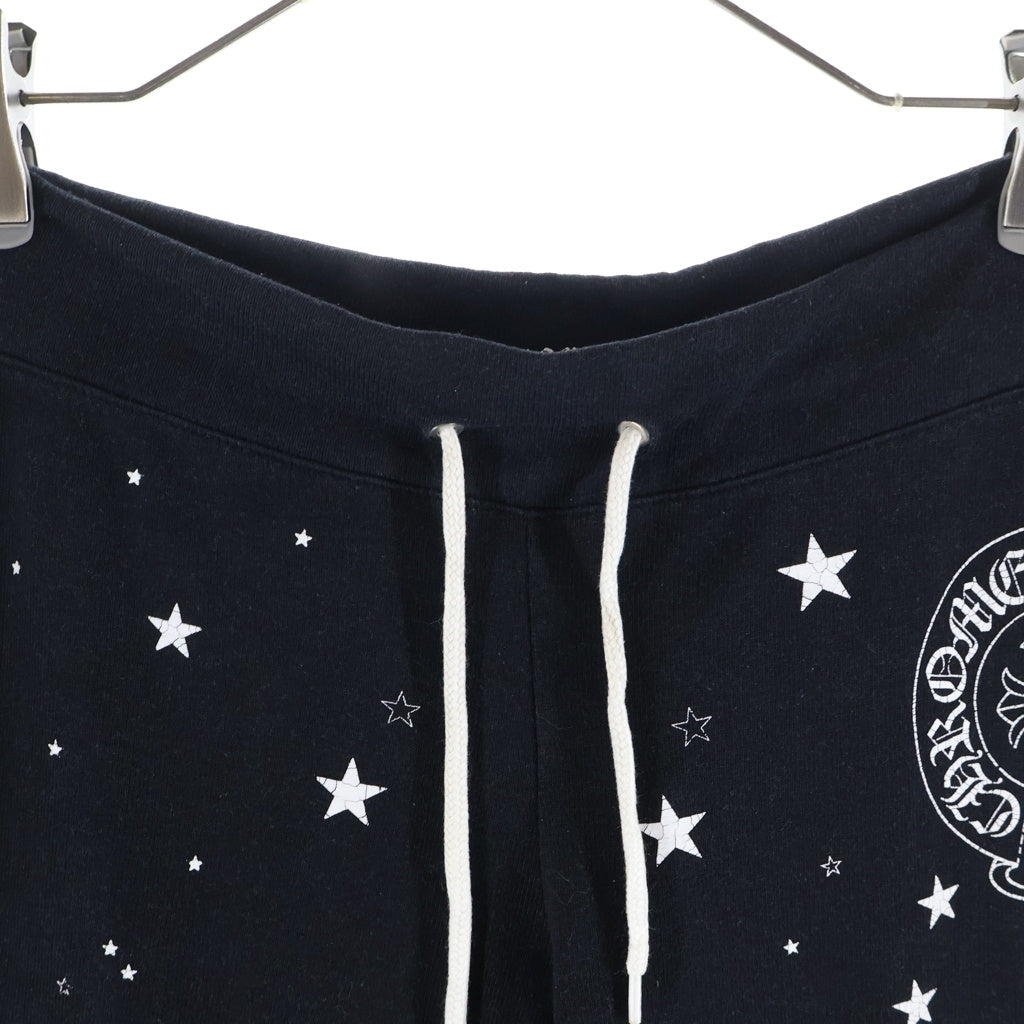 CHROME HEARTS(クロムハーツ) STAR HORSESH SWTPANTS スター ホースシュープリント スウェットパンツ ブラック