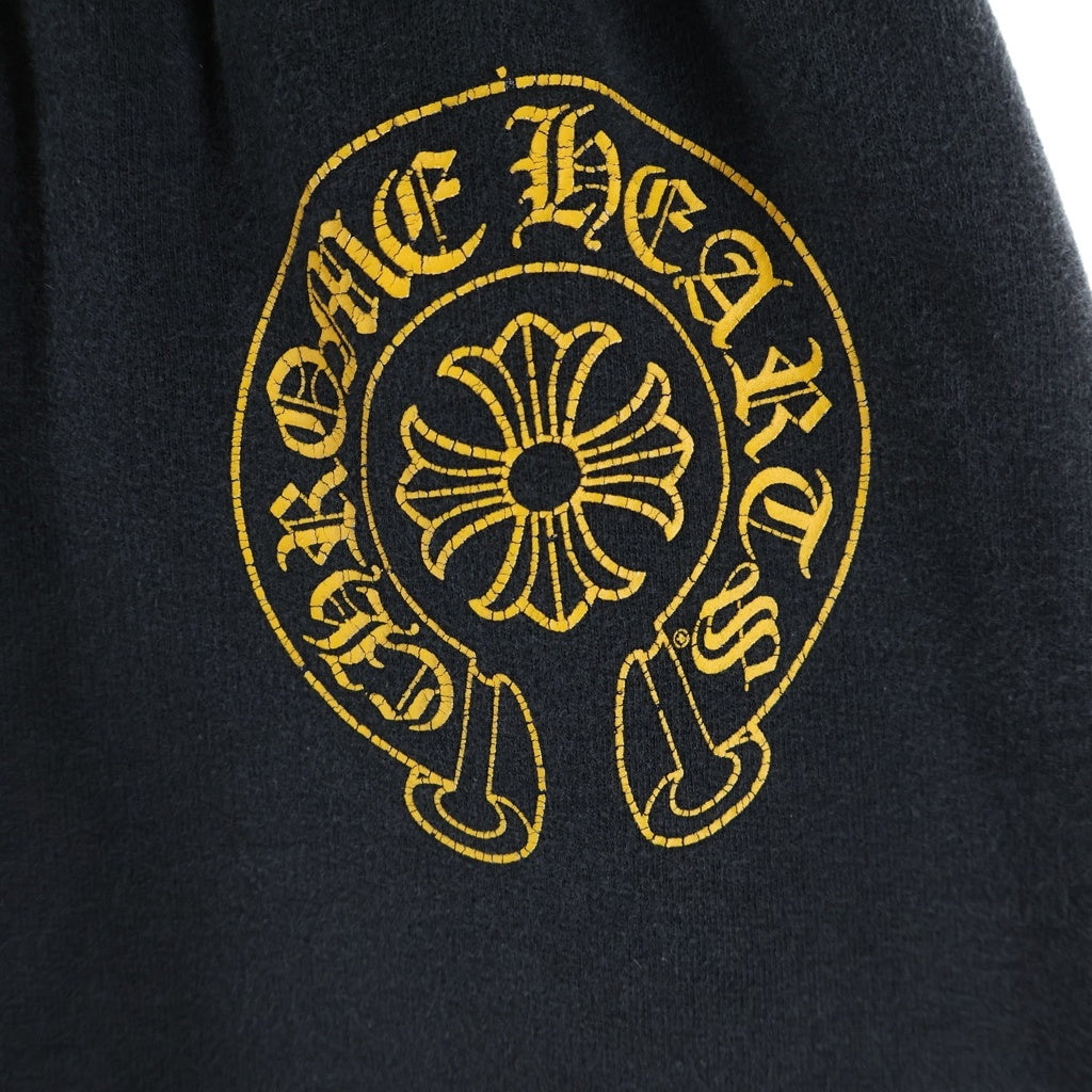 CHROME HEARTS(クロムハーツ) HORSESH SWTPANTS ホースシュープリント スウェットパンツ ブラック