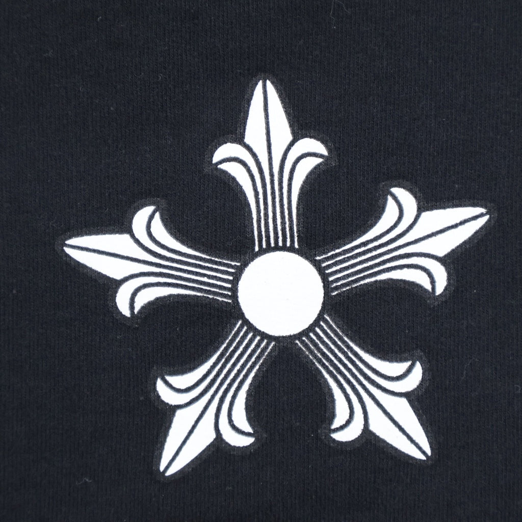 CHROME HEARTS(クロムハーツ) STAR CH CROSS SWTPANTS スターCHクロスプリント スウェットパンツ ブラック