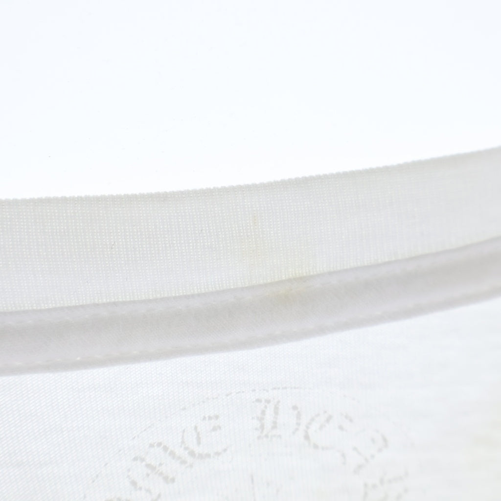 CHROME HEARTS(クロムハーツ) BACK ARCH LOGO SCROLL LABEL USA L/S TEE バックアーチロゴ スクロールラベル プリント 長袖Tシャツ カットソー ホワイト