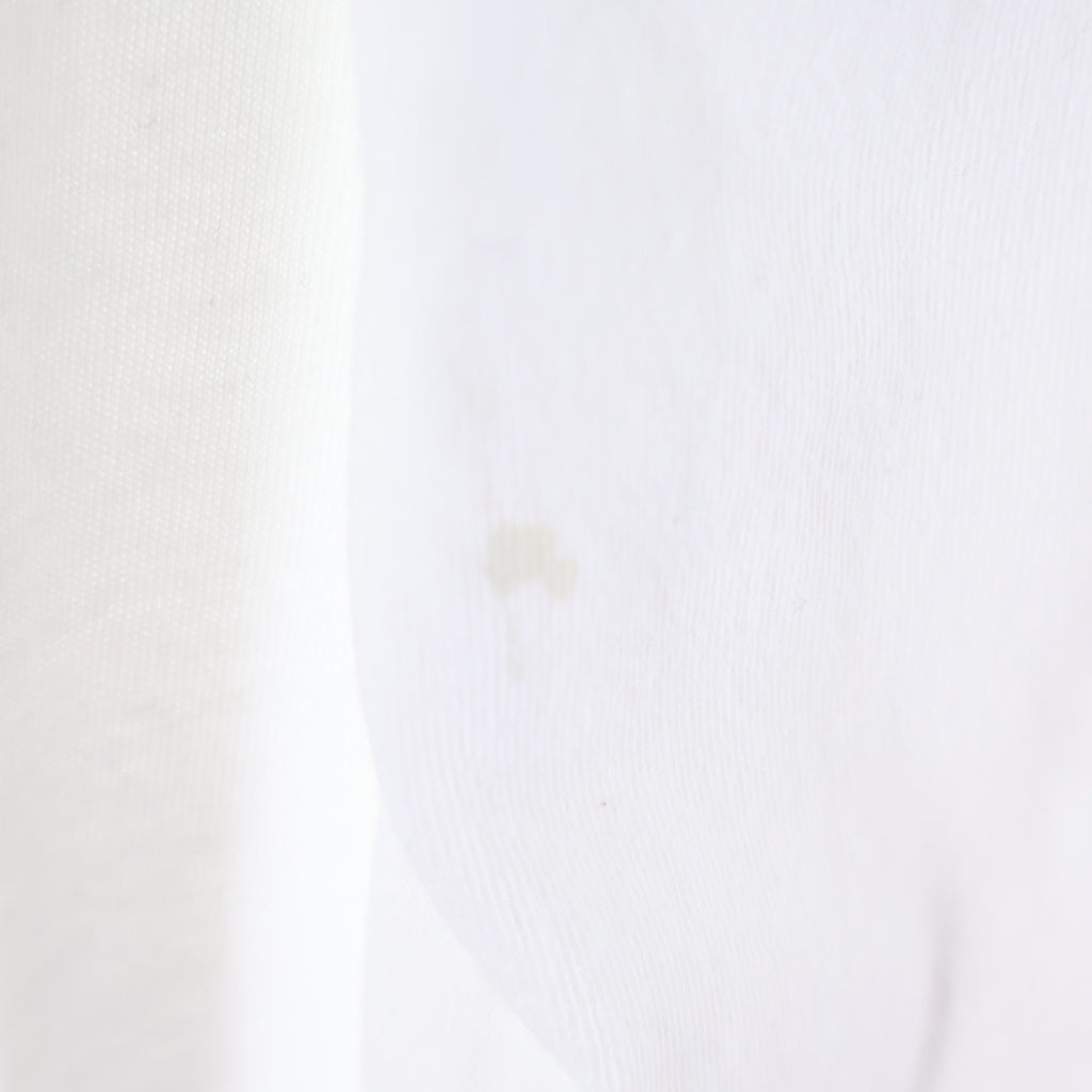 CHROME HEARTS(クロムハーツ) BACK ARCH LOGO SCROLL LABEL USA L/S TEE バックアーチロゴ スクロールラベル プリント 長袖Tシャツ カットソー ホワイト