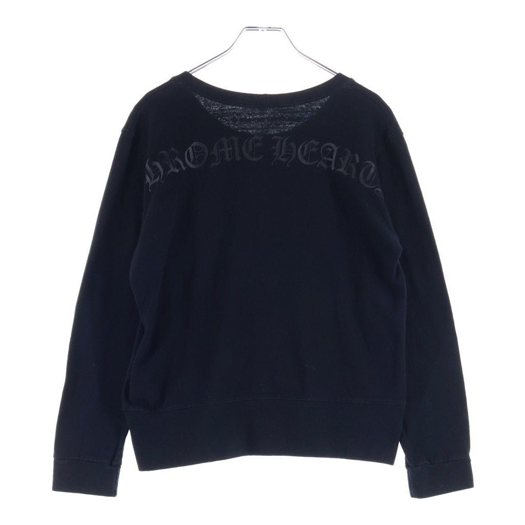 CHROME HEARTS(クロムハーツ) ARCH LOGO SWEAT バックアーチロゴ スウェット トレーナー ブラック レディース