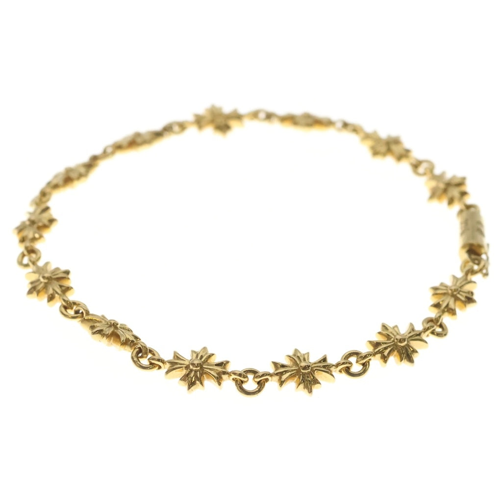CHROME HEARTS(クロムハーツ) 22K TNY E CH PLS タイニーE CHプラス ブレスレット ゴールド BCA027 レディース