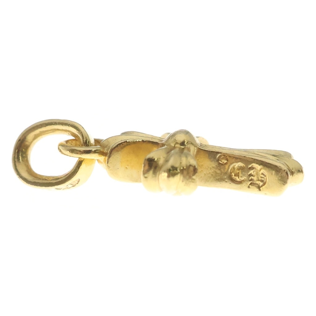CHROME HEARTS(クロムハーツ) 22K CRS BBYFAT ベイビーファットクロス ペンダントトップ ゴールドBCA037 レディース