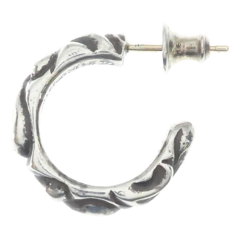 CHROME HEARTS(クロムハーツ) HOOP SCROOL スクロール フープピアス シルバー BCA102