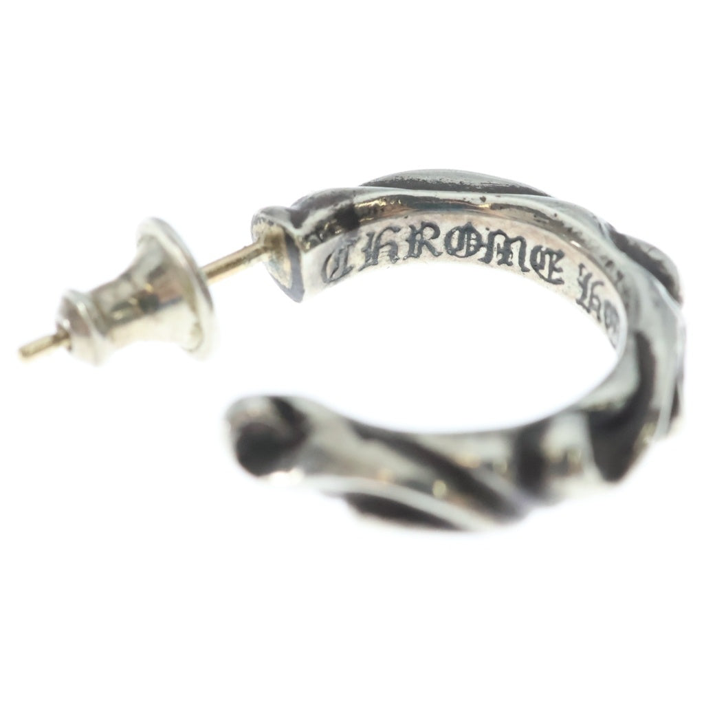 CHROME HEARTS(クロムハーツ) HOOP SCROOL スクロール フープピアス シルバー BCA102