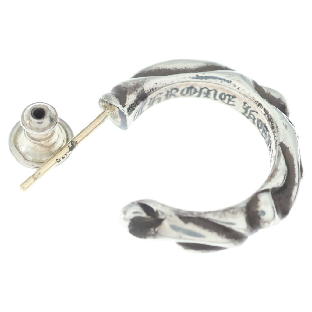 CHROME HEARTS(クロムハーツ) HOOP SCROOL スクロール フープピアス シルバー BCA102