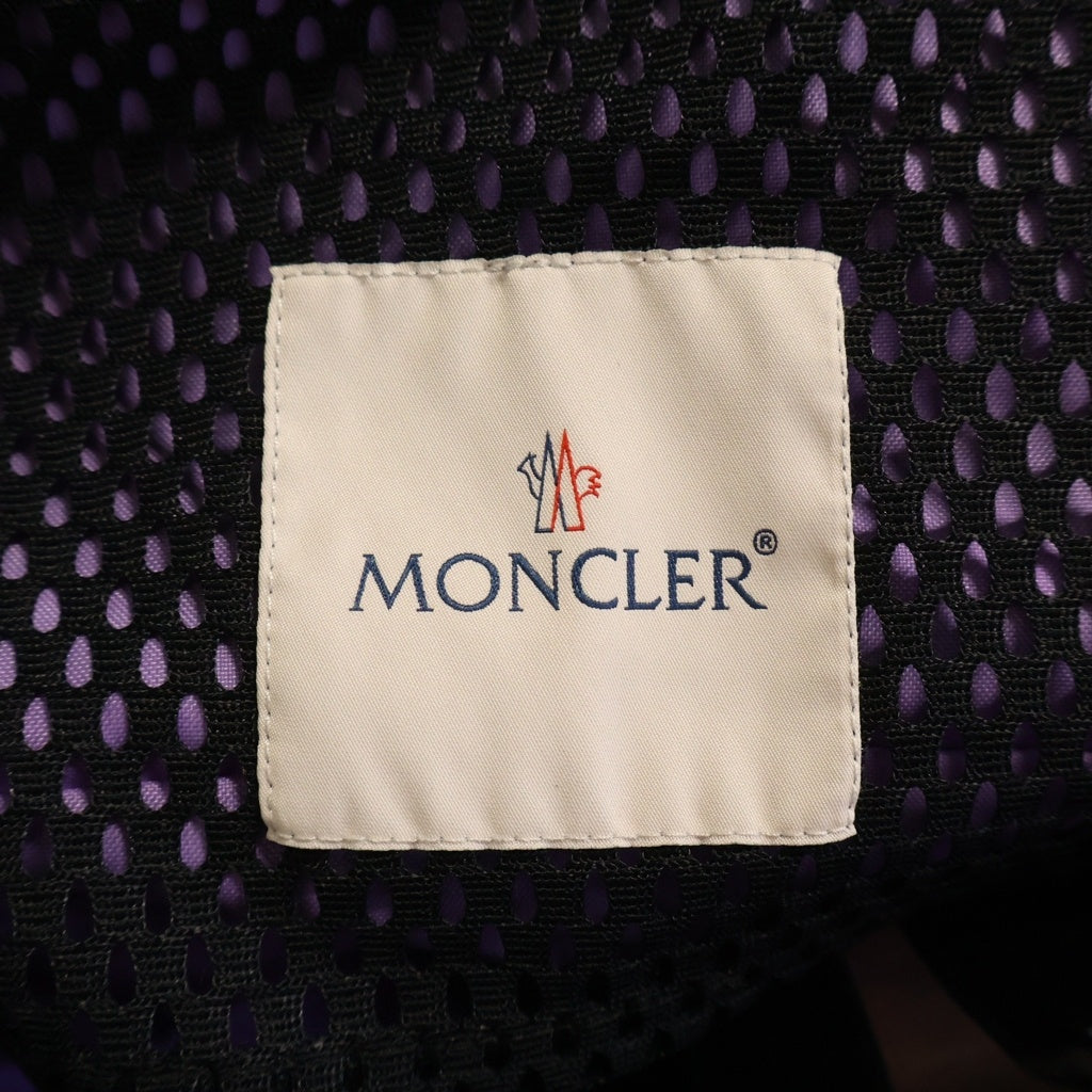 MONCLER(モンクレール) 20AW ×FRAGMENT DESIGN ジップアップマウンテンパーカー ブラック/パープル F209U1B70010