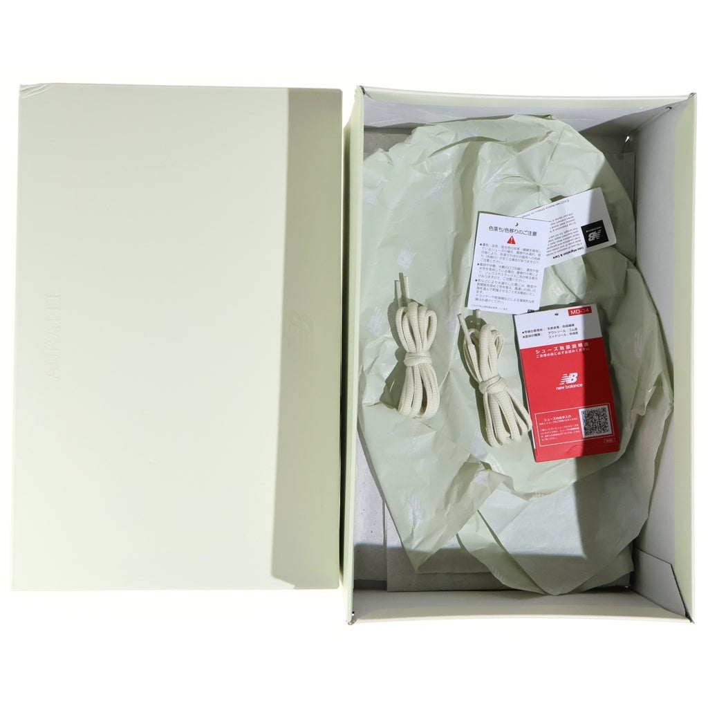 AURALEE(オーラリー) ×New Balance Cream ニューバランス 204L クリーム ローカットスニーカー アイボリー US8.5/26.5cm U204L7YU