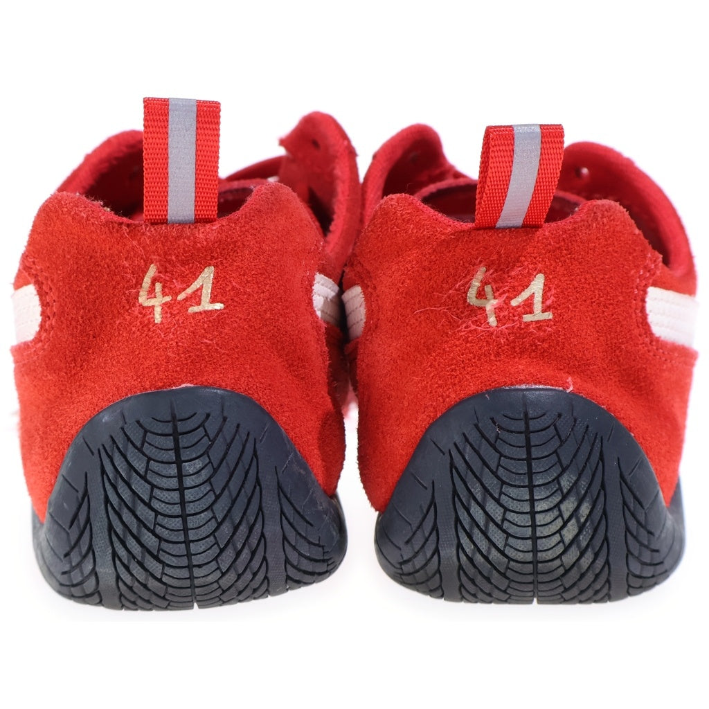BALENCIAGA(バレンシアガ) ×Puma Speedcat Suede Distressed スピードキャット スエード ディストレスト ローカットスニーカー レッド 41 406519-03