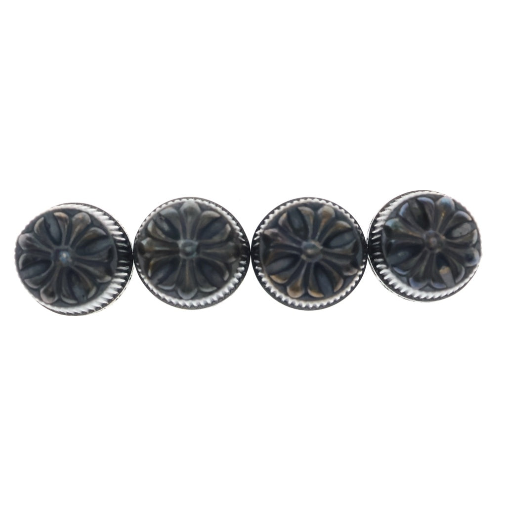 CHROME HEARTS(クロムハーツ) VALVE CAP バルブキャップ 2018年クリスマスノベルティ 4個セット シルバー