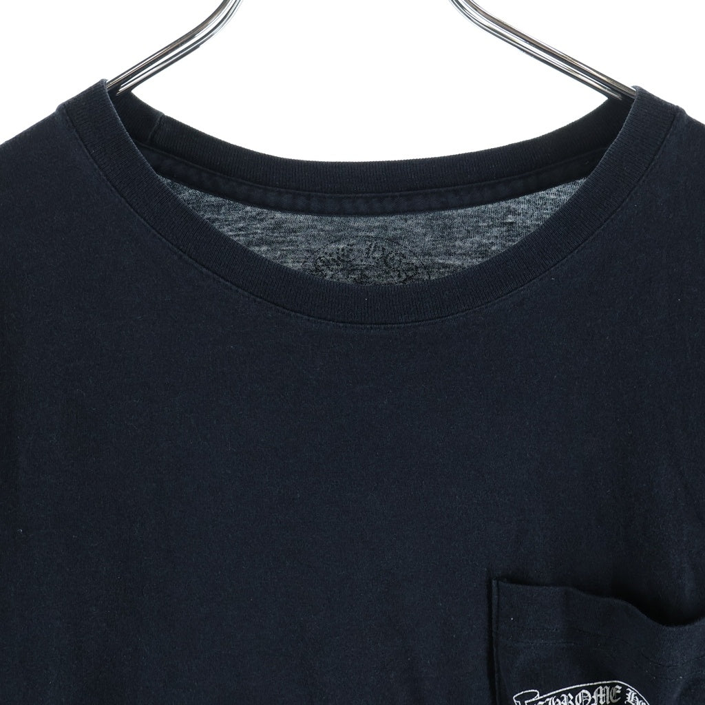 CHROME HEARTS(クロムハーツ) CH PLUS L/S 1 STAFF EXCLUSIVE CHプラスプリント長袖カットソー STAFF限定 ブラック/ホワイト