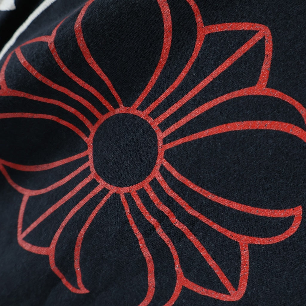 CHROME HEARTS(クロムハーツ) CH L/S 1 STAFF EXCLUSIVE ホースシュープリント長袖カットソー STAFF限定 ブラック/レッド/ホワイト