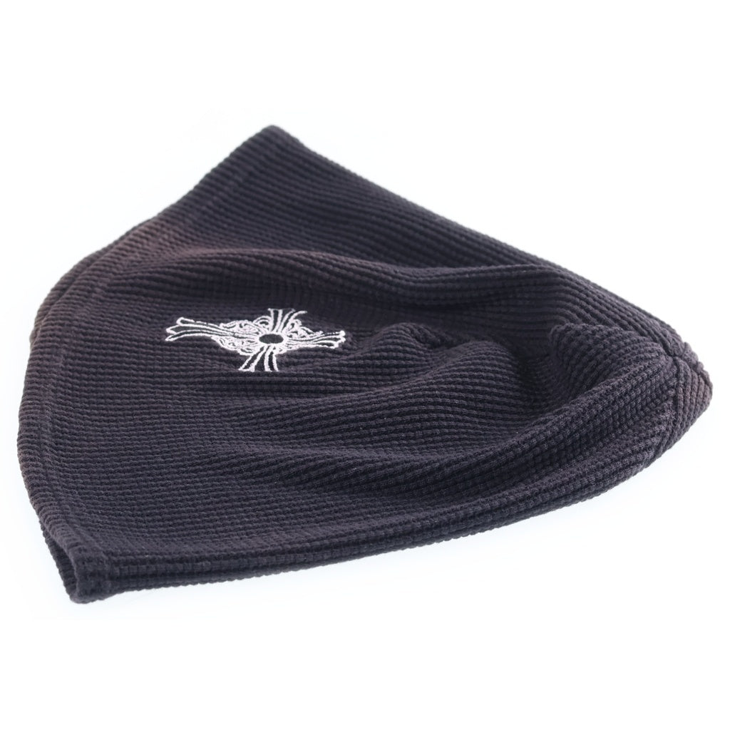 CHROME HEARTS(クロムハーツ) OLD THERMAL BEANIE オールド CHクロス刺繍 サーマル ビーニー ニット帽 ブラック