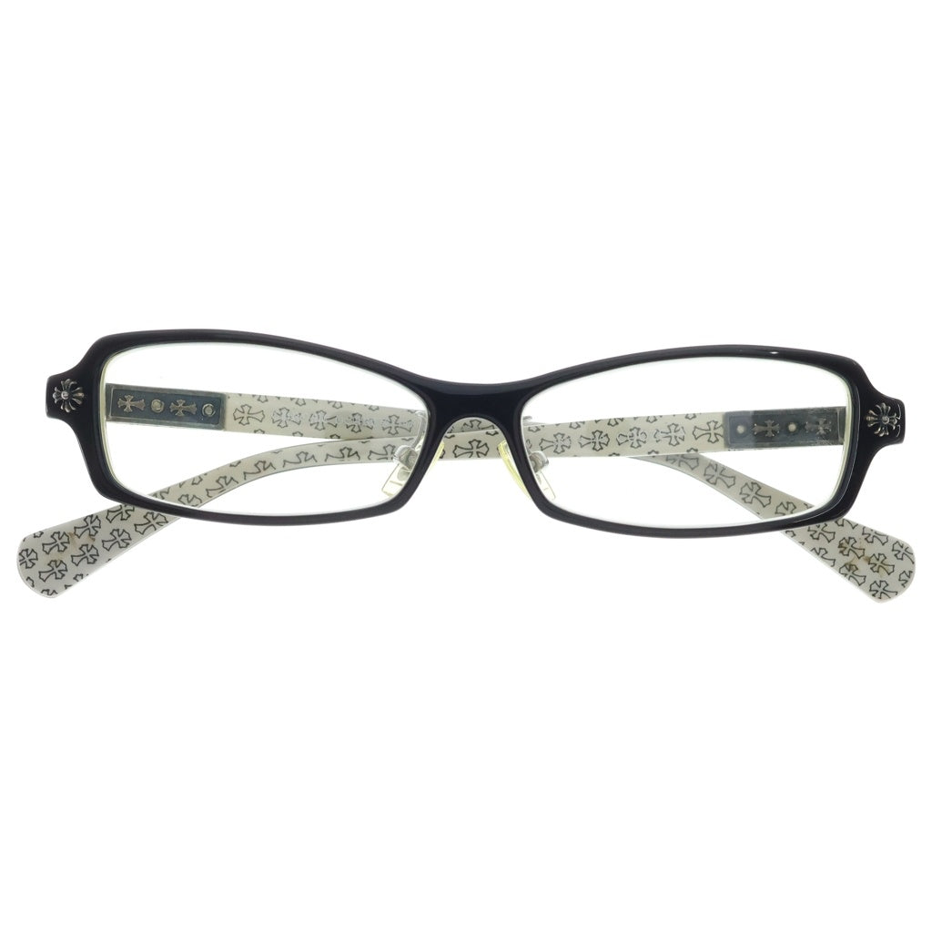CHROME HEARTS(クロムハーツ) COOZE-A CHプラス ウェリントン アイウェア 眼鏡 メガネ ブラウン