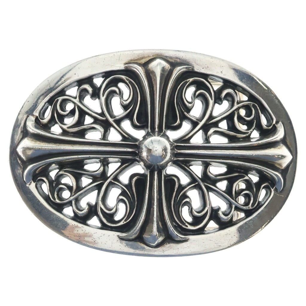 CHROME HEARTS(クロムハーツ) OVAL CROSS STRAP1.5クラシックオーバルクロスバックル シルバー BCA359