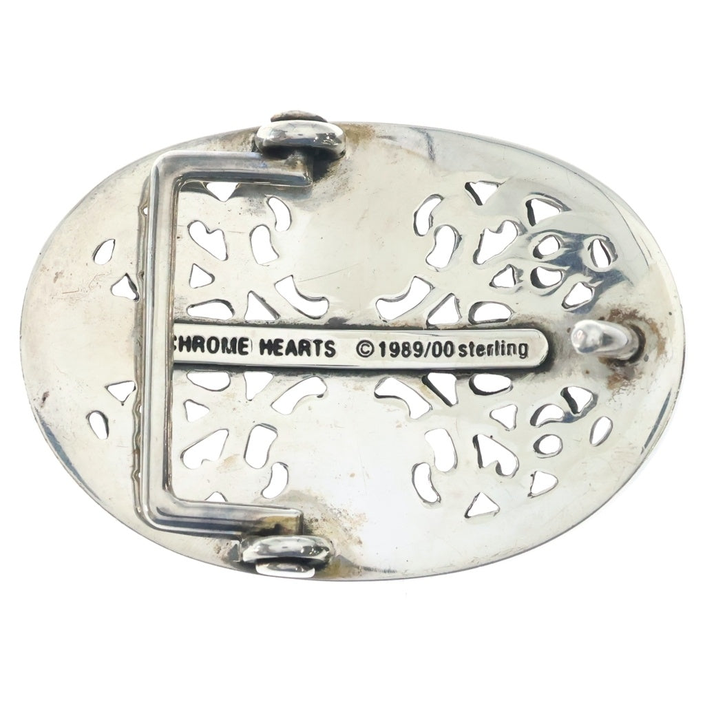 CHROME HEARTS(クロムハーツ) OVAL CROSS STRAP1.5クラシックオーバルクロスバックル シルバー BCA359