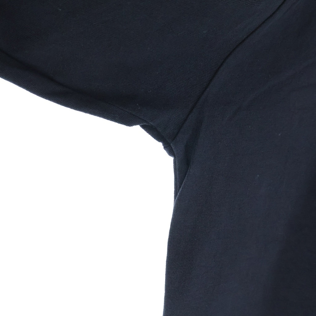 CHROME HEARTS(クロムハーツ) Y NOT Vertical Logo L/S Tee ワイノット ヴァーティカルロゴ クルーネック長袖Tシャツ ブラック